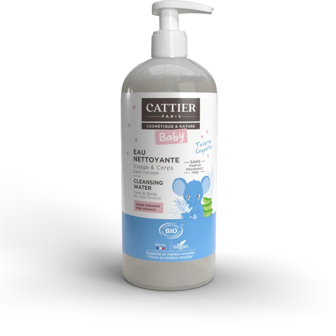 Cattier Eau Nettoyante Micellaire Bio 500ml