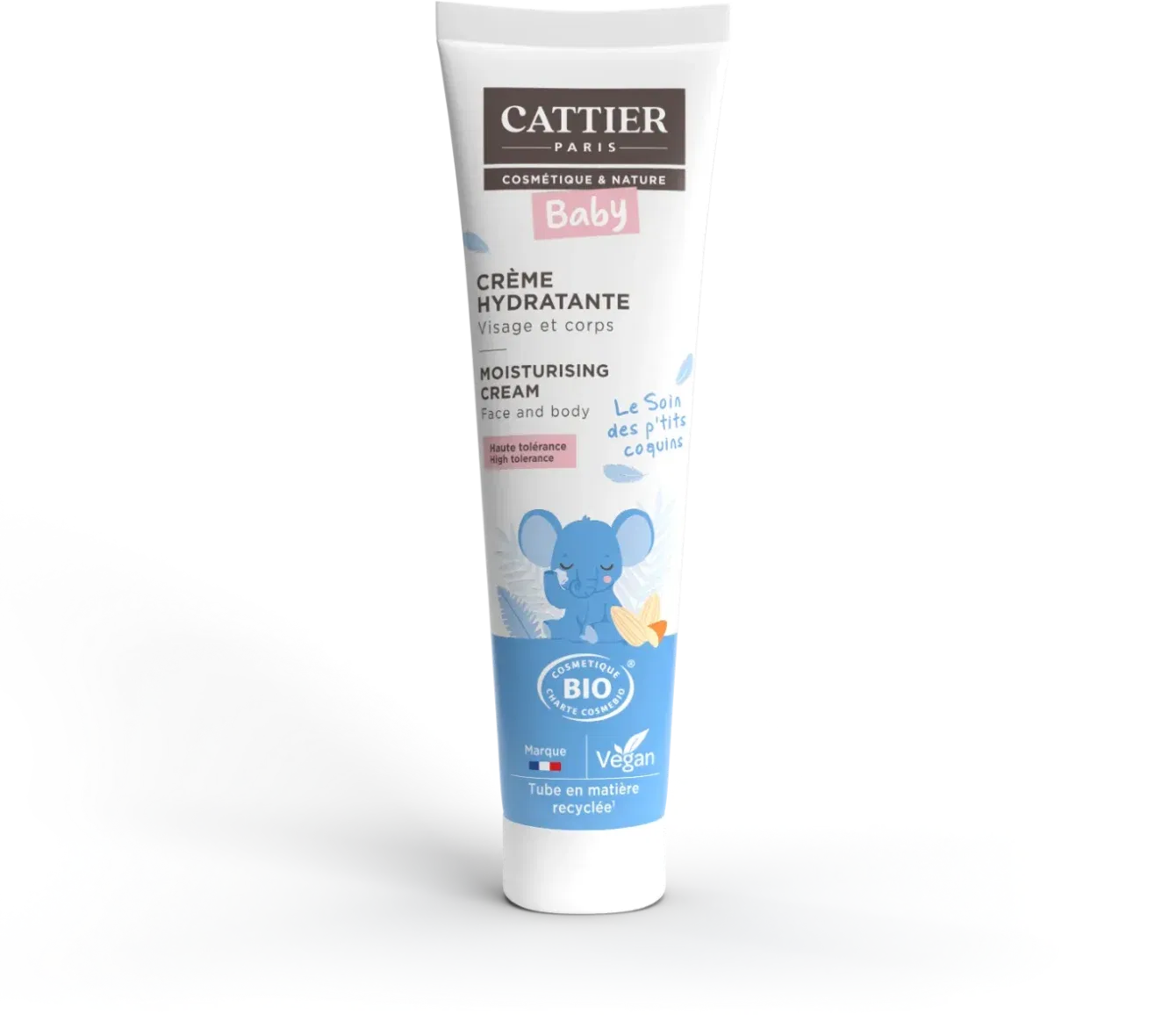 Cattier Bébé Crème hydratante visage et corps 100ml
