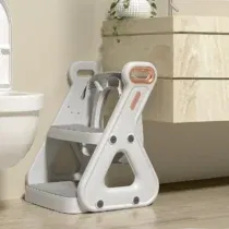 Bebemaman Réducteur de Toilette avec Marche-pied Anti-dérapant 2