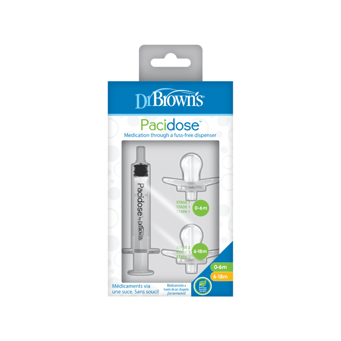 Dr. Brown&rsquo;s Distributeur de médicaments Liquides Pacidose