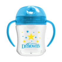 Retrouvez Dr. Brown's Goblet transition 180ml avec poignées 6m+ - Bleu aux meilleurs prix sur Bebemaman.ma . Livraison à domicile partout au Maroc. Paiement à la livraison.