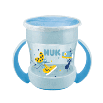 Retrouvez Nuk Mini Magic Cup 360° avec anses 160 ml - Bleu aux meilleurs prix sur Bebemaman.ma . Livraison à domicile partout au Maroc. Paiement à la livraison.