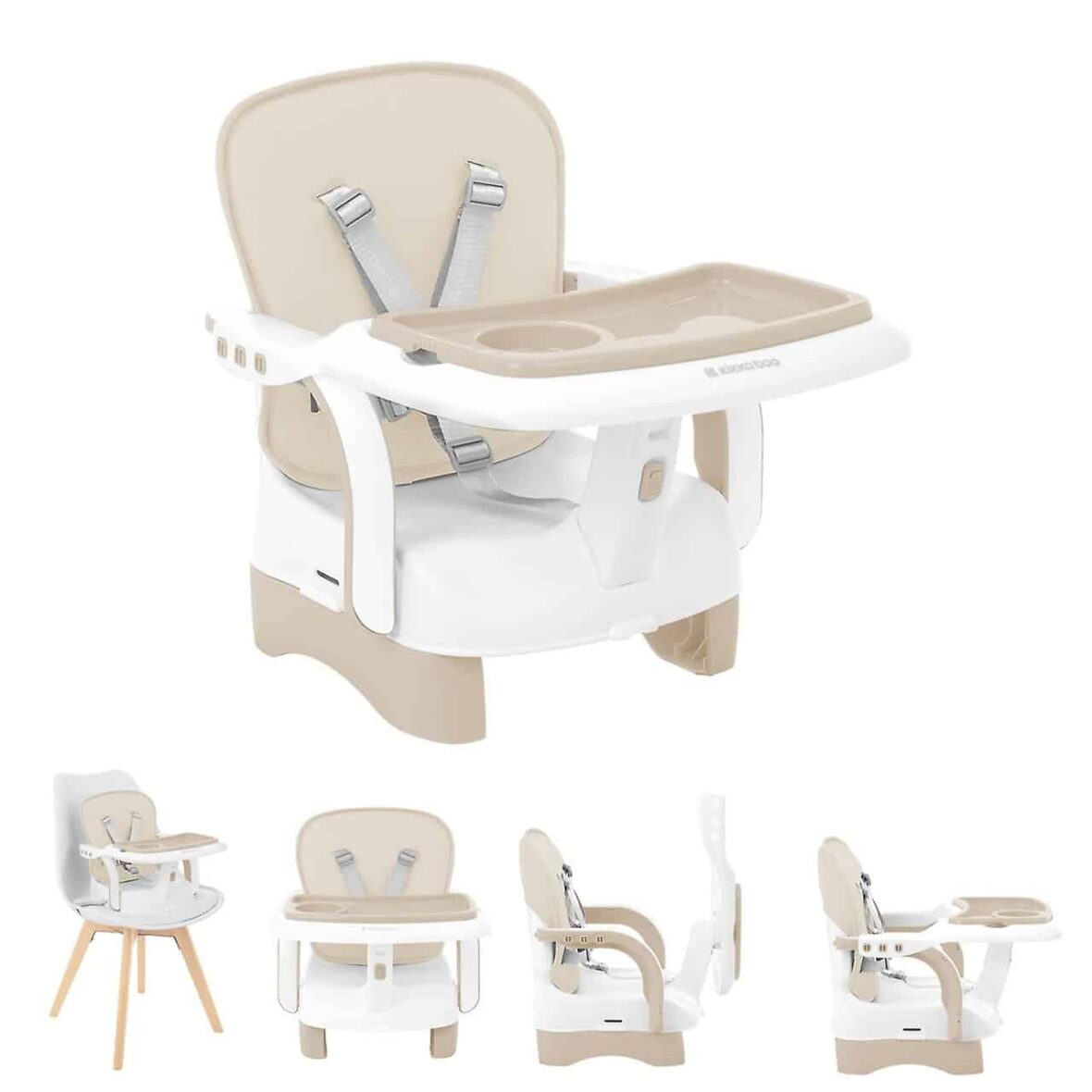 Kikkaboo Rehausseurs de Chaise Chewy Beige