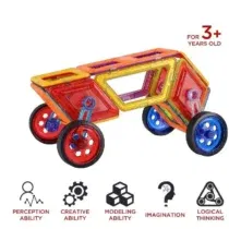 Retrouvez Blocs de Construction Magnétique Voiture - 46 Pièces aux meilleurs prix sur Bebemaman.ma . Livraison à domicile partout au Maroc. Paiement à la livraison.
