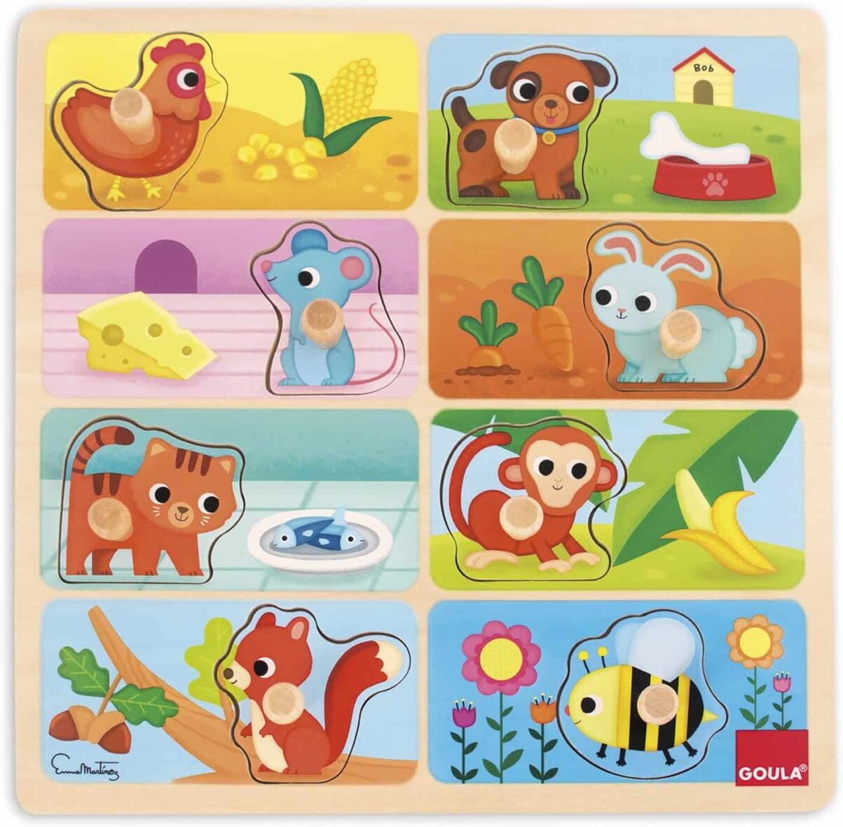 Goula Puzzle Mon repas préféré