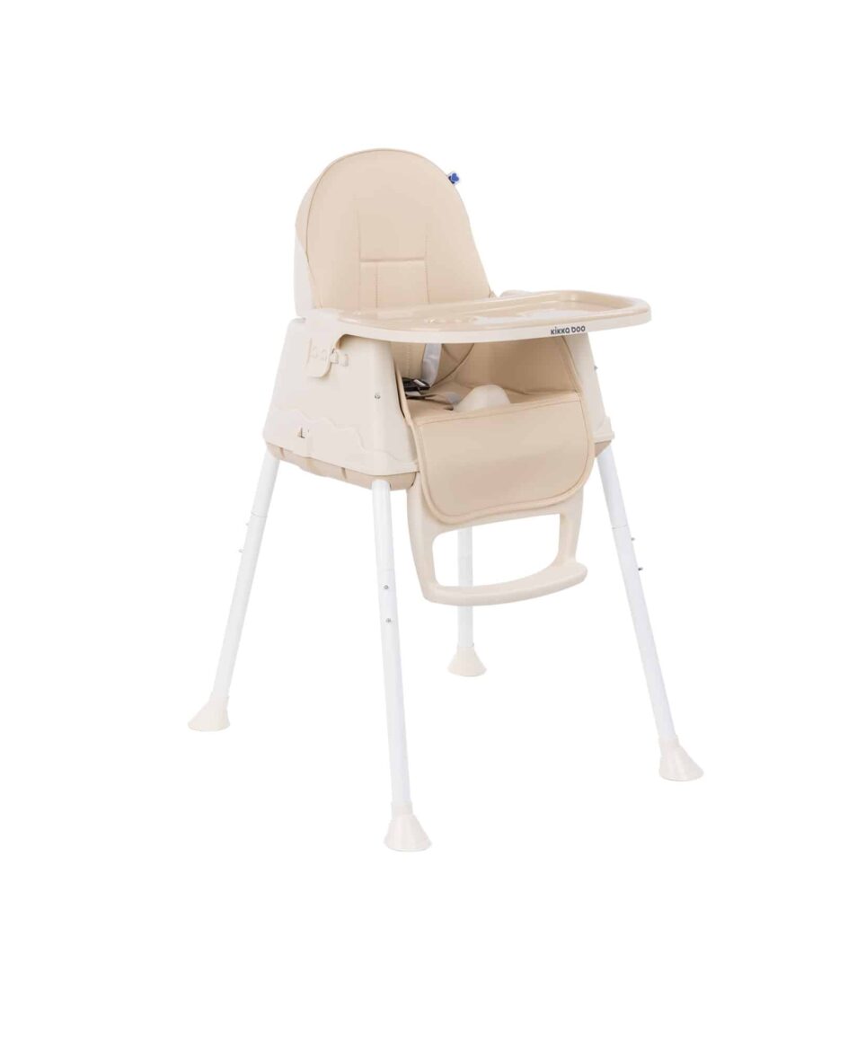 Kikkaboo Chaise Haute Bébé 3en1 Creamy Beige