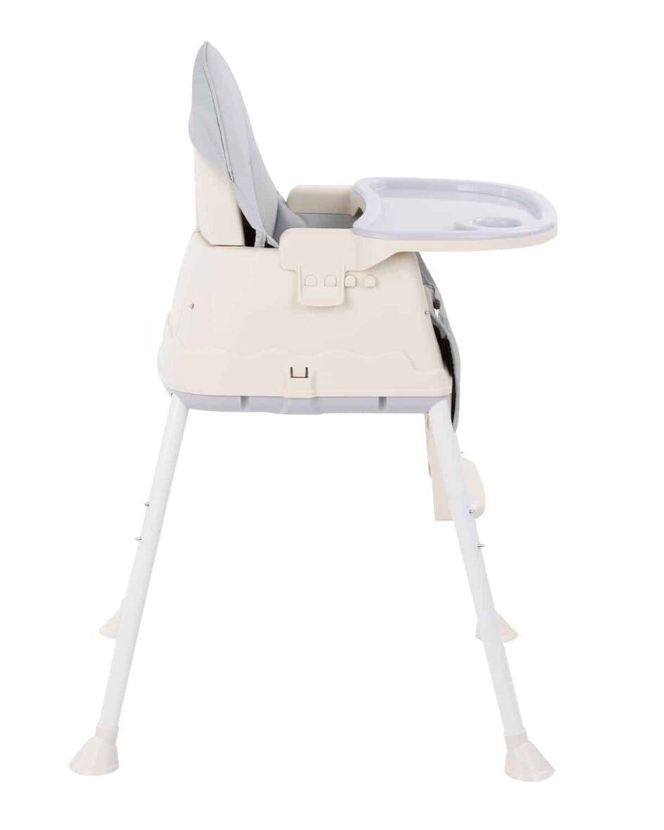 Bebemaman- Kikkaboo Chaise Haute Creamy Gris 2