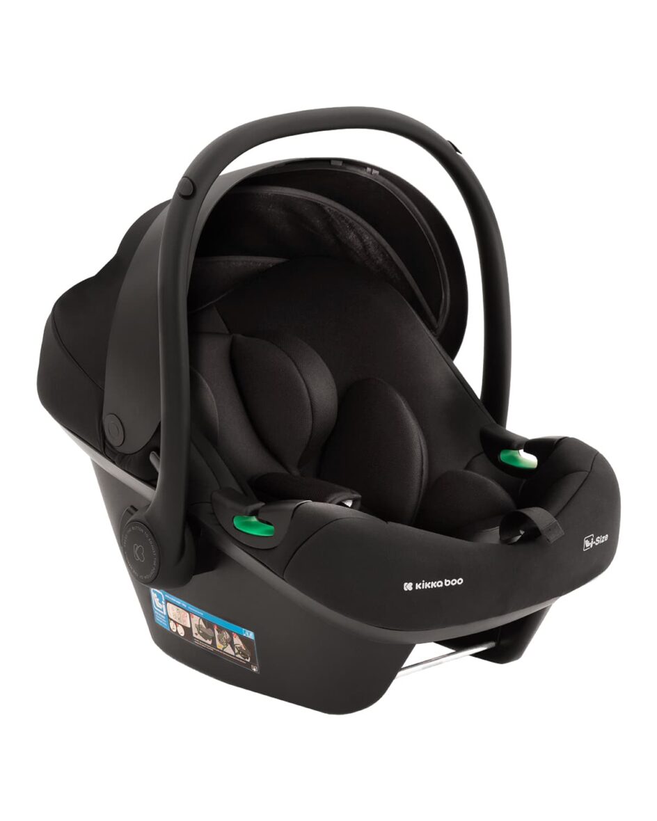 Kikkaboo Siège auto Groupe 0+ (40-87 cm) i-Prime i-Size – Noir
