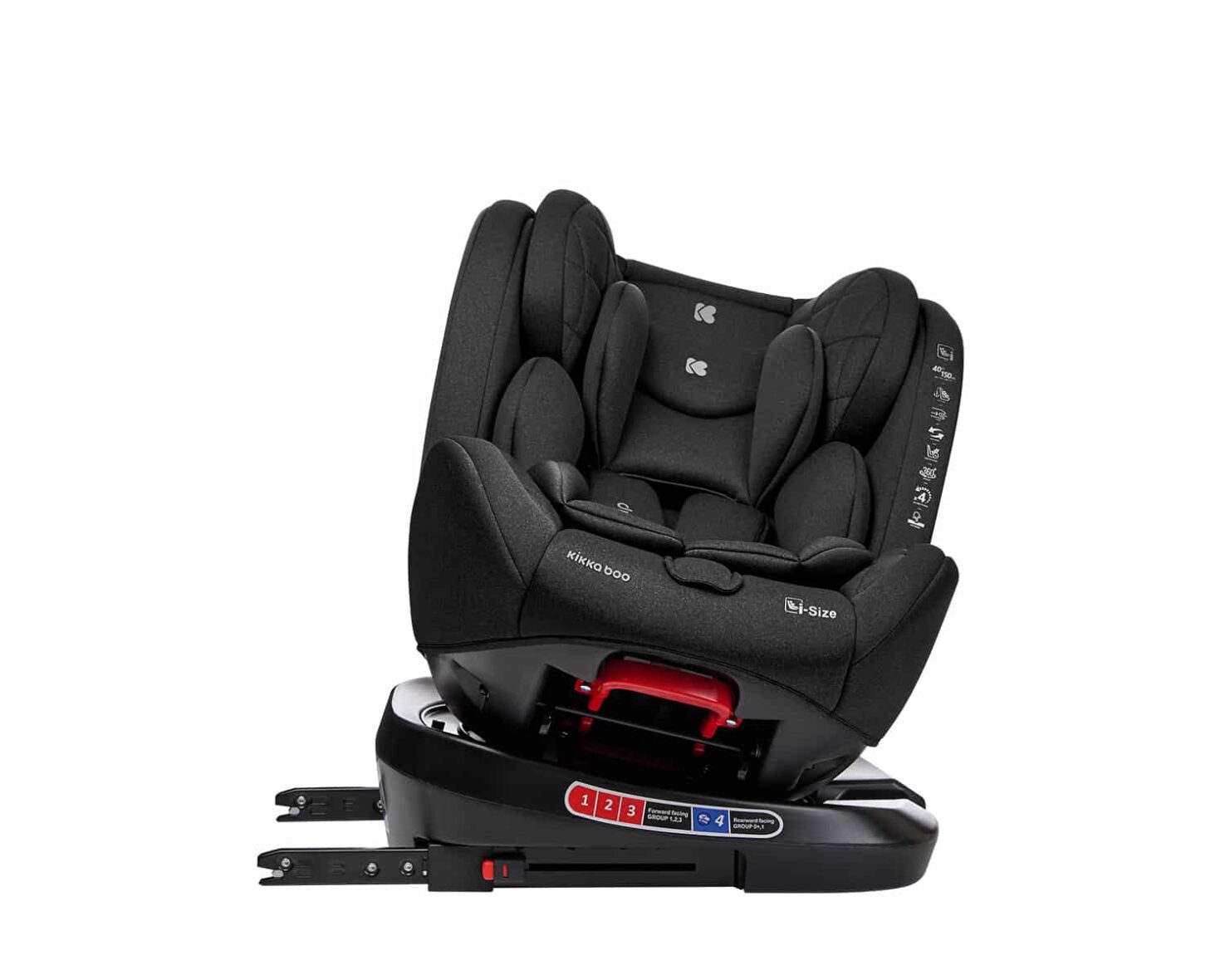 Bebemaman Kikkaboo Siège auto I-Trip Noir 7