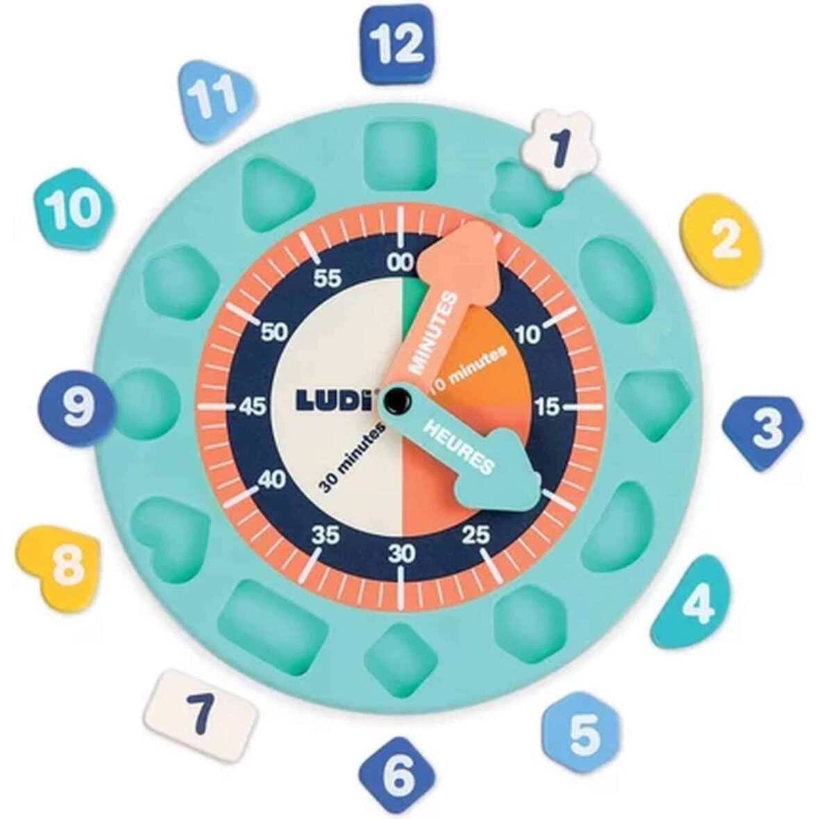 Bebemaman-Ludi Horloge enfant pour apprendre l&rsquo;heure 2