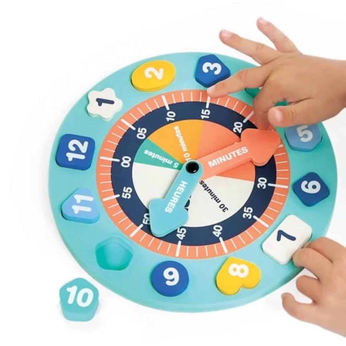 Bebemaman-Ludi Horloge enfant pour apprendre l&rsquo;heure 3