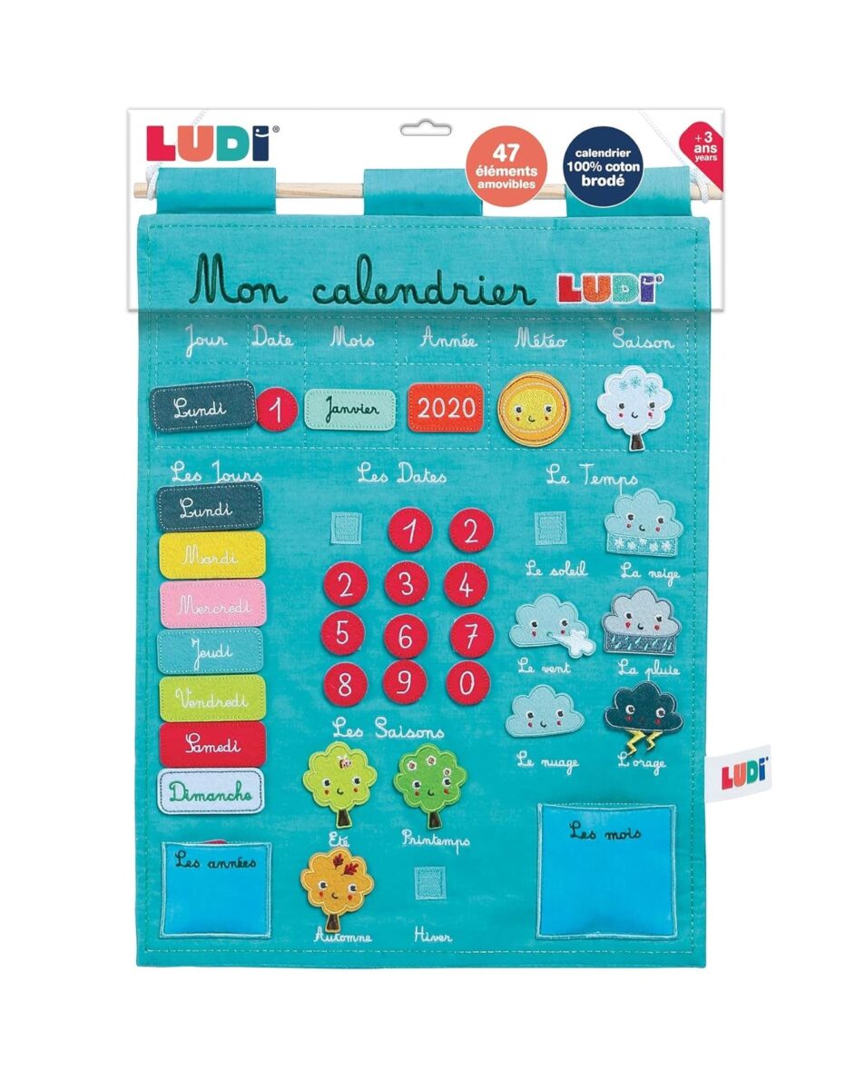 Ludi Mon Calendrier Basic – Bleu