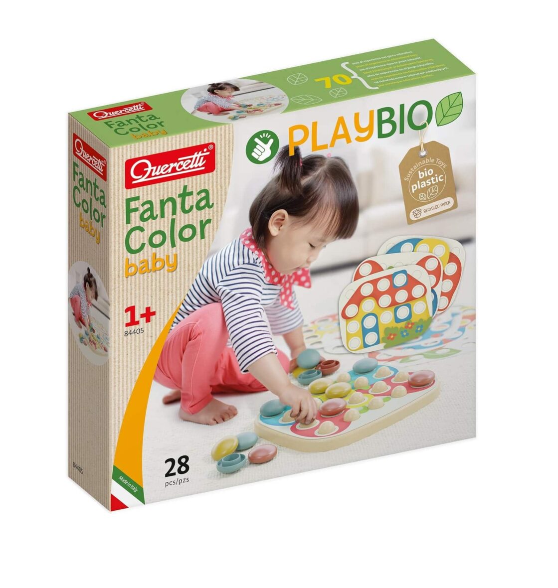 Quercetti FantaColor Baby Play Bio 12m+