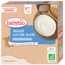 Retrouvez Babybio Brassé Nature Sucré 4x85G aux meilleurs prix sur Bebemaman.ma . Livraison à domicile partout au Maroc. Paiement à la livraison.