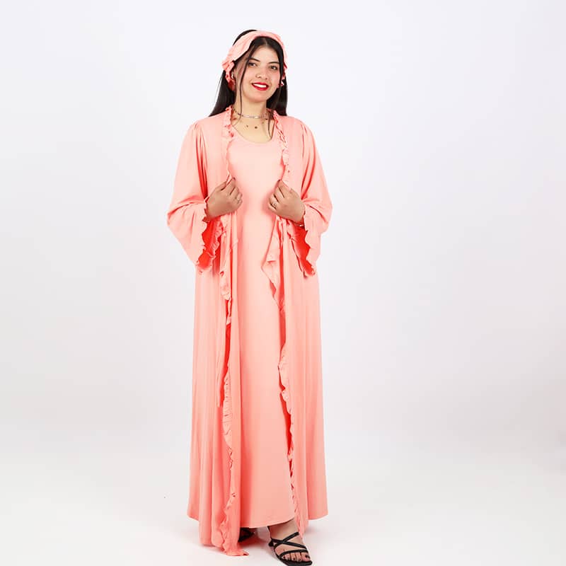 robe de maternité corail 2