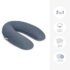 Doomoo Coussin d'allaitement et maternité BUDDY Tetra Jersey - Bleu prix Maroc | Bebemaman.ma