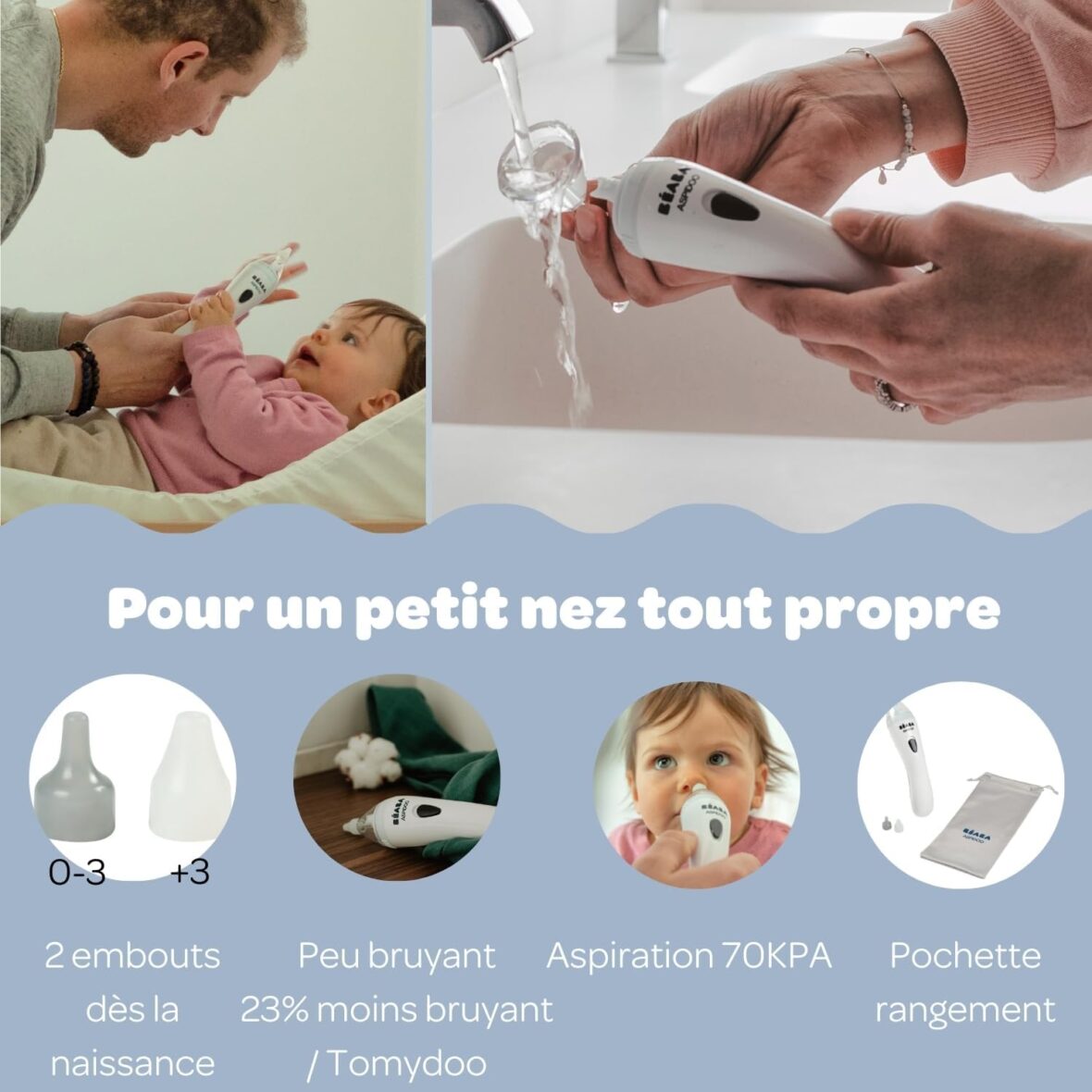 Bebemaman Beaba Mouche electrique Nomad Aspidoo 6