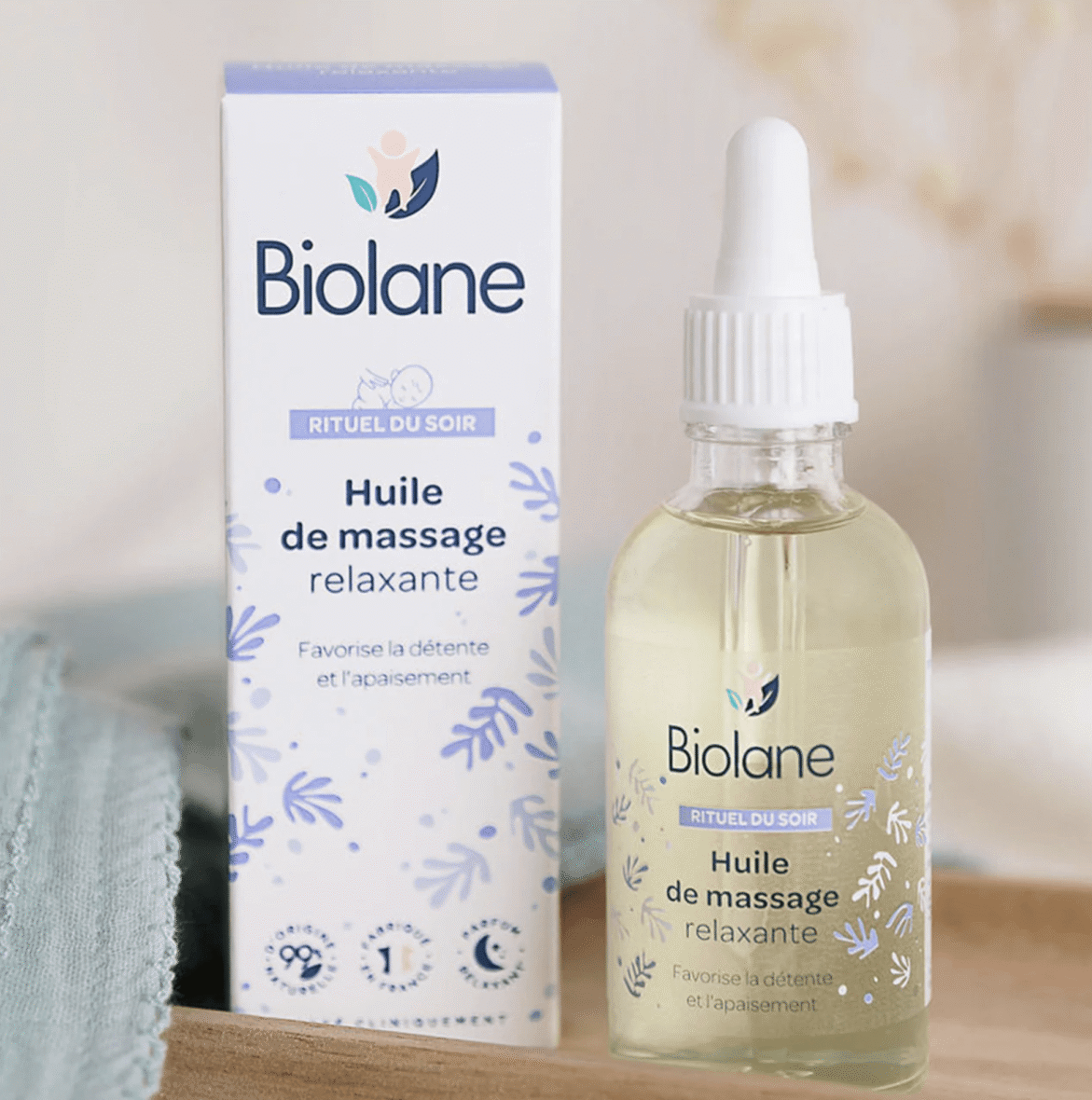 Bebemaman Biolane Huile de massage relaxante 2