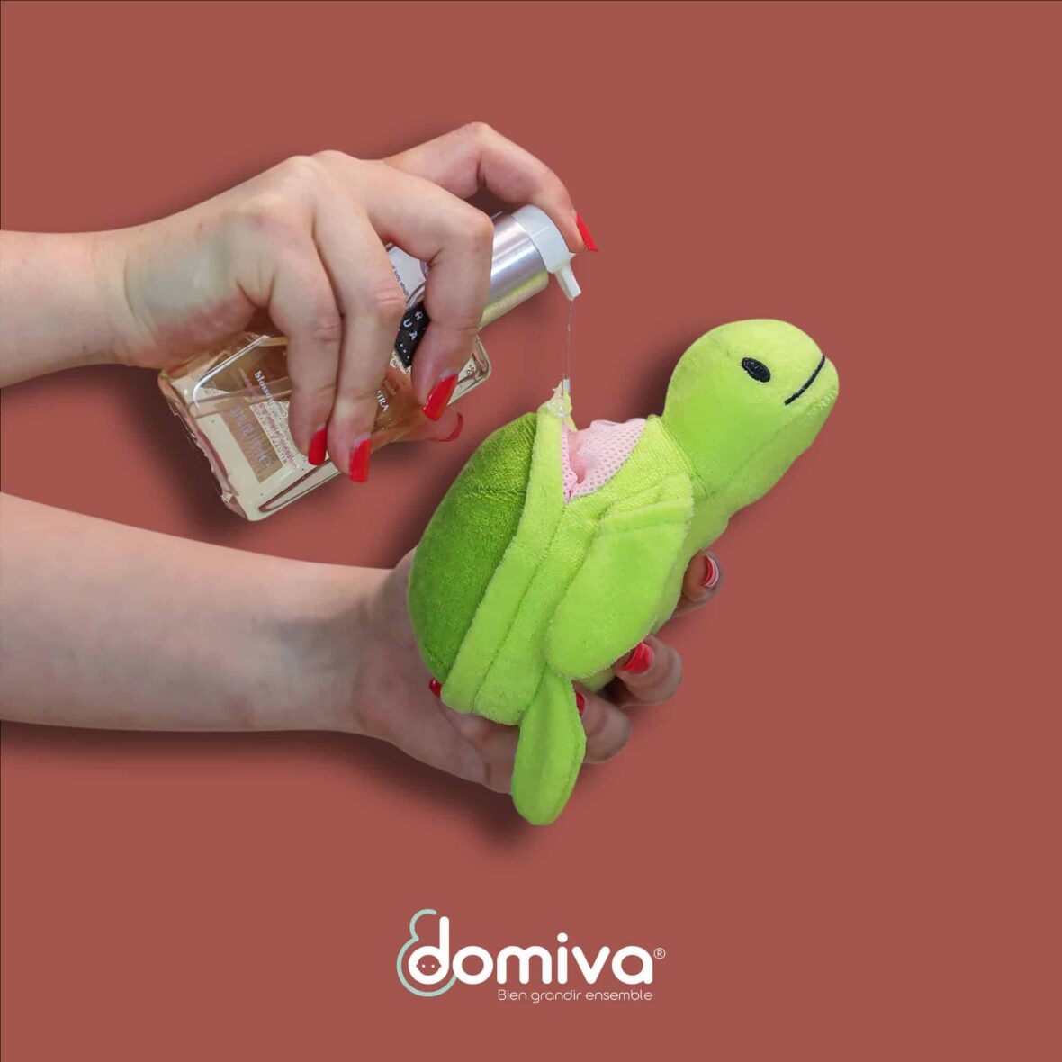 Bebemaman Domiva peluche-de-bain 1