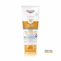 Retrouvez Eucerin Sun KIDS Gel-Crème Toucher Sec SPF 50+ 200ml dès 3mois aux meilleurs prix sur Bebemaman.ma . Livraison à domicile partout au Maroc.