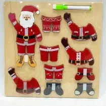 Retrouvez Puzzle & Ardoise en Bois Personnage Père Noël aux meilleurs prix sur Bebemaman.ma . Livraison à domicile partout au Maroc. Paiement à la livraison.