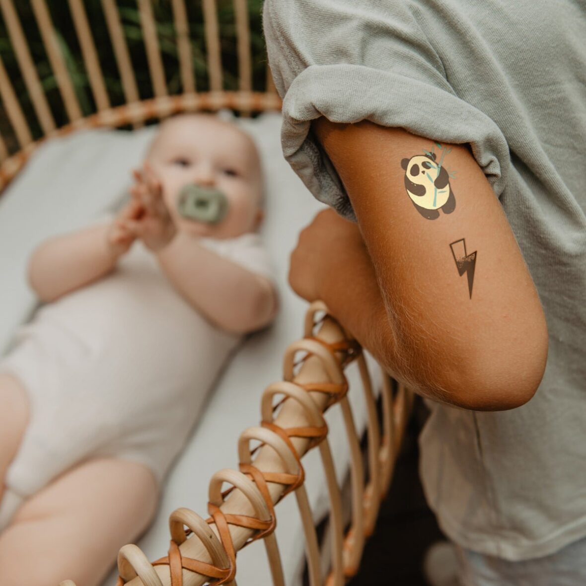 Bebemaman Suavinex Lot de 14 Tattoos à la Citronnelle 3A+ 3