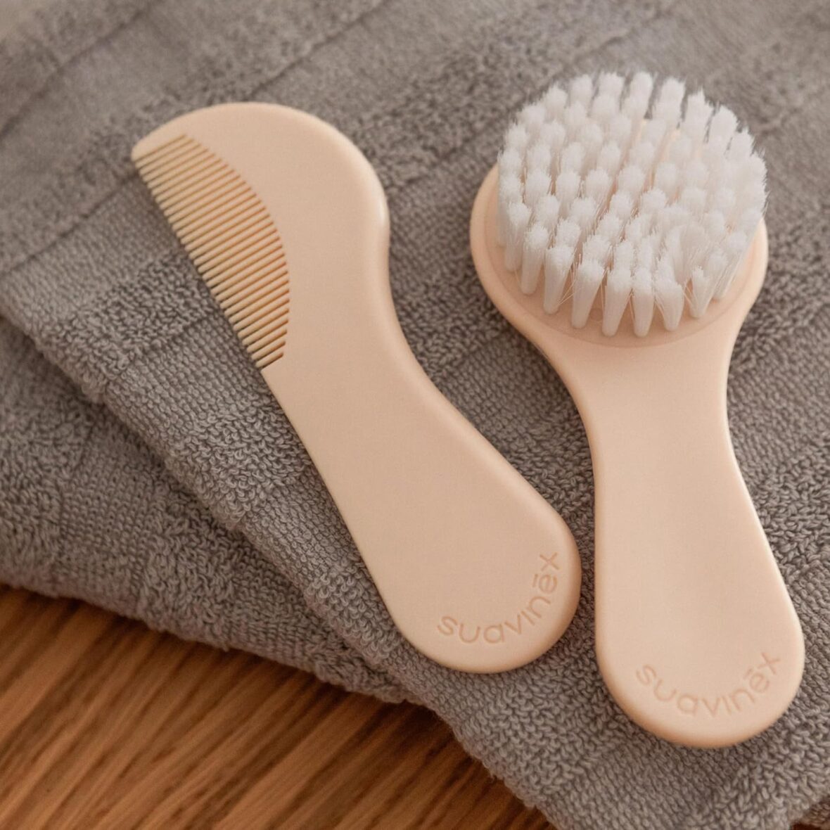 Bebemaman Suavinex Set Brosse et Peigne Dreams Beige 5
