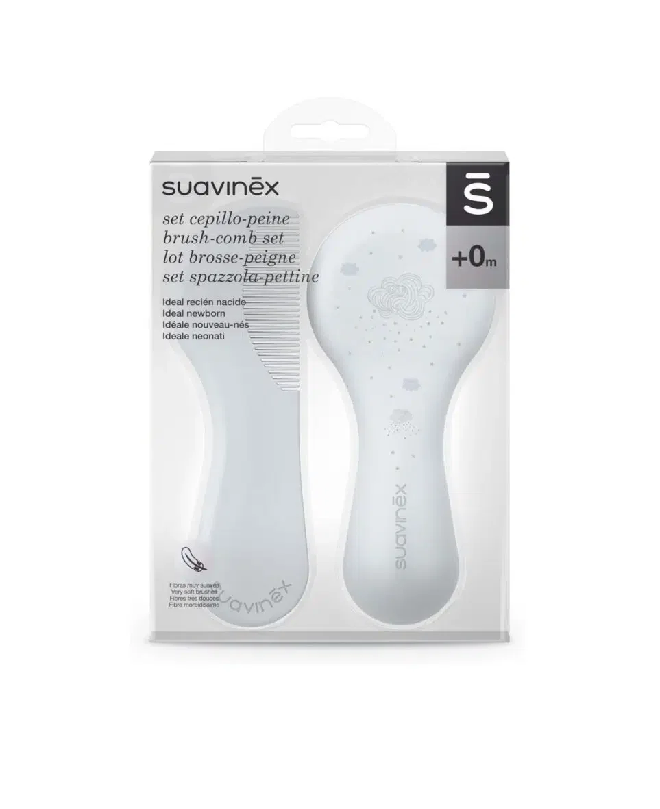 Suavinex Set Brosse et Peigne Dreams Bleu