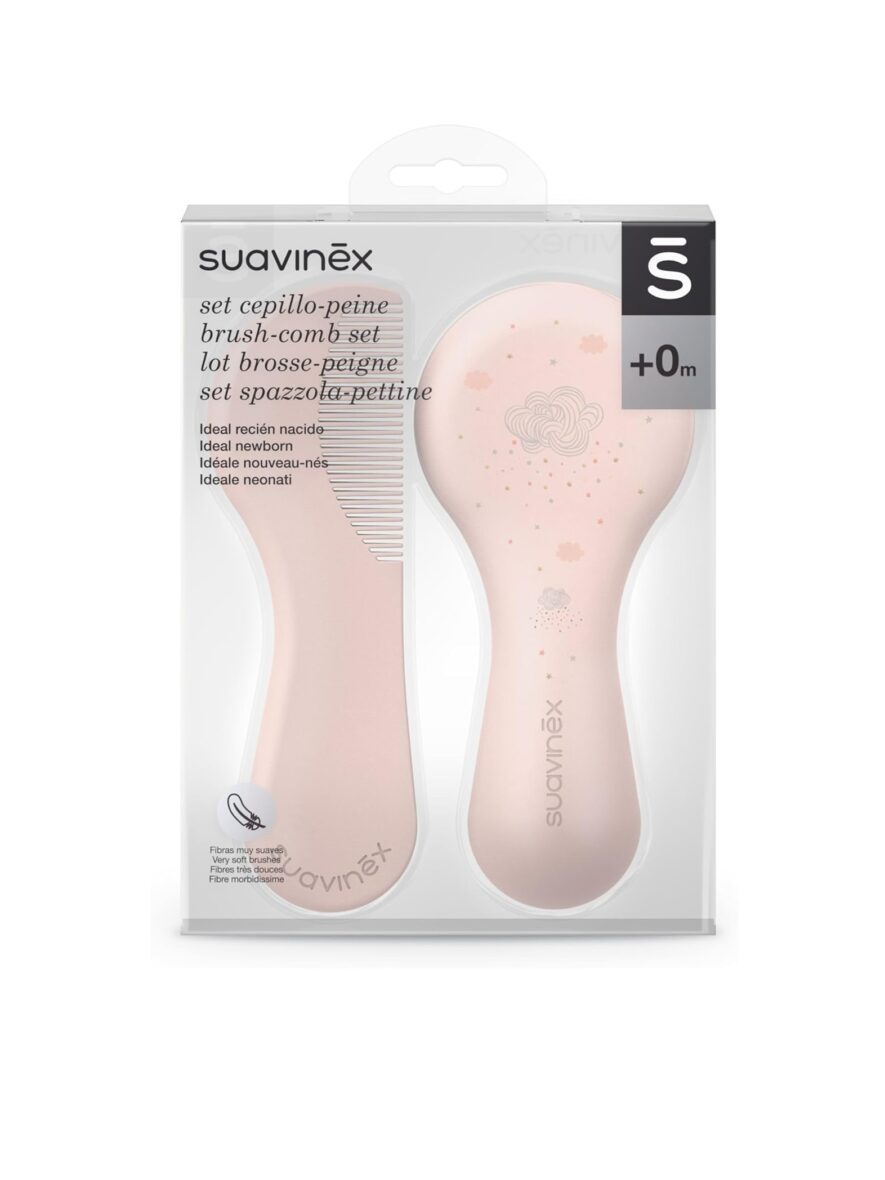 Suavinex Set Brosse et Peigne Dreams Rose