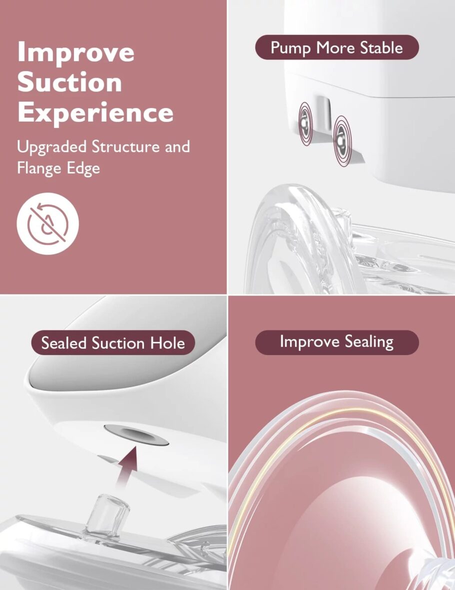 Momcozy Tire-Lait Électrique double Mains Libres S9 Pro New – 4 – bebemaman.ma