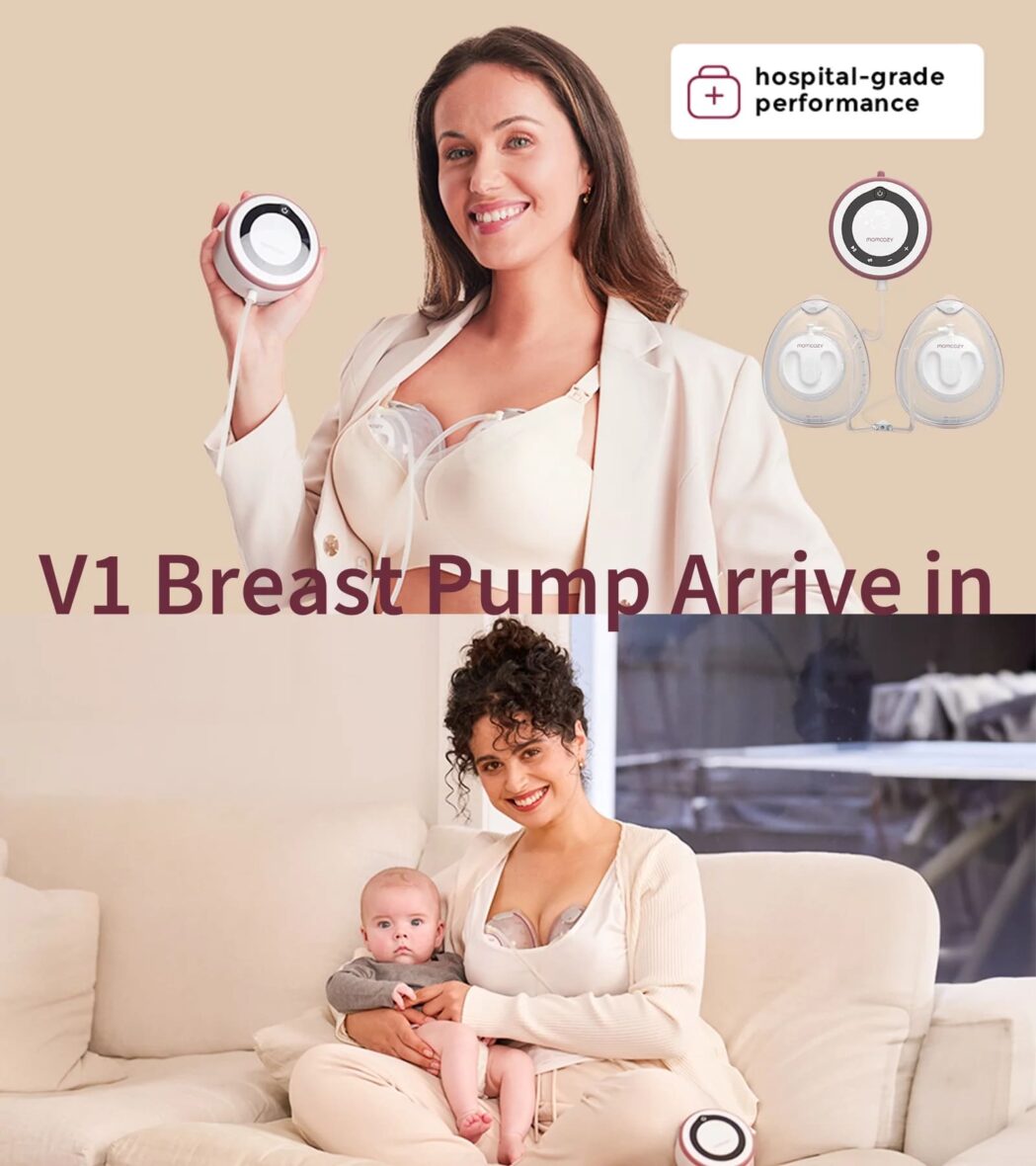 Momcozy Tire-Lait Électrique double Mains Libres S9 Pro New – 5 – bebemaman.ma