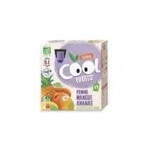 Retrouvez Vitabio Cool Fruits Pomme Mangue Ananas 4x90g aux meilleurs prix sur Bebemaman.ma . Livraison à domicile partout au Maroc.