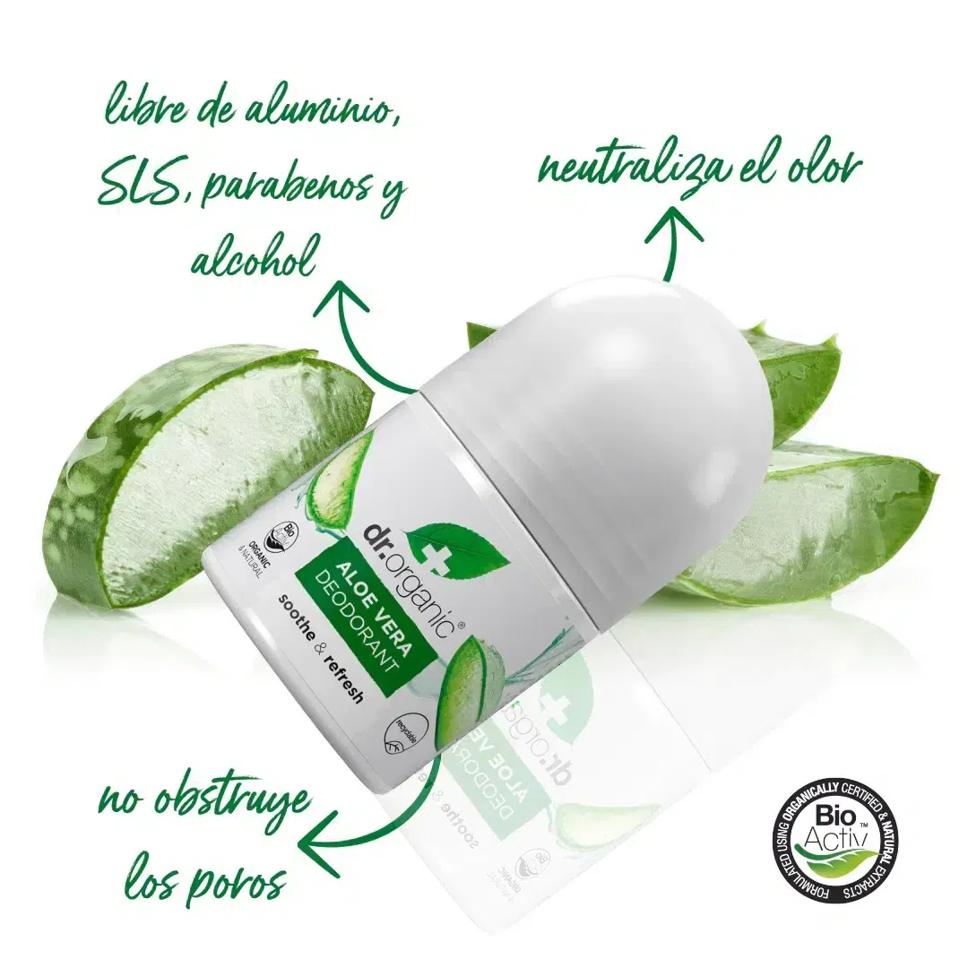 Bebemaman Dr Organic Aloe Vera Déodorant Roll-on 1