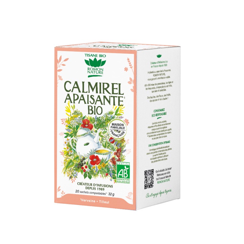 Bebemaman Romon Nature Tisane Calmirel Apaisante bio