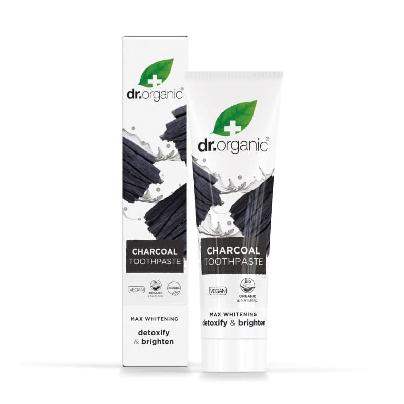 Dr Organic Dentifrice Charbon – 100ml