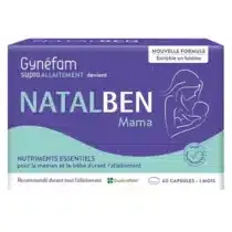 Gynéfam Natalben Allaitement 60 capsules