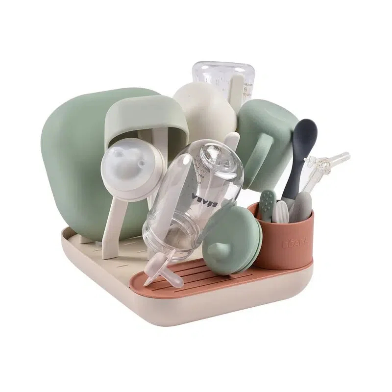 Beaba Egoutte-biberons et Séchoir Grande Capacité – 2 – Terracotta