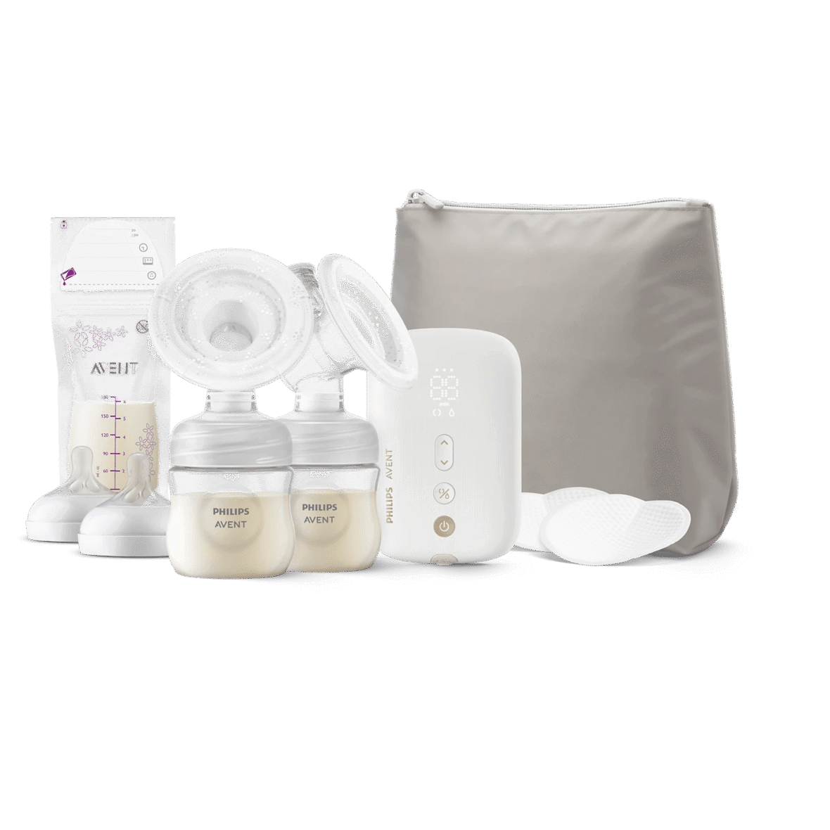 Philips Avent Tire-lait électrique double rechargeable – Qualité Hospitalière