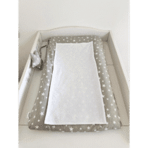 Retrouvez Matelas à langer imperméable avec housse - Gris Etoiles aux meilleurs prix sur Bebemaman.ma . Livraison à domicile partout au Maroc. Paiement à la livraison.