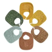 Retrouvez Trois Kilos Sept Lot de 6 Bavoirs - coloris tendances 4m+ aux meilleurs prix sur Bebemaman.ma . Livraison à domicile partout au Maroc.