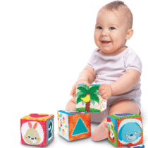 Winfun Blocs souples aux graphismes colorés prix Maroc | Bebemaman.ma