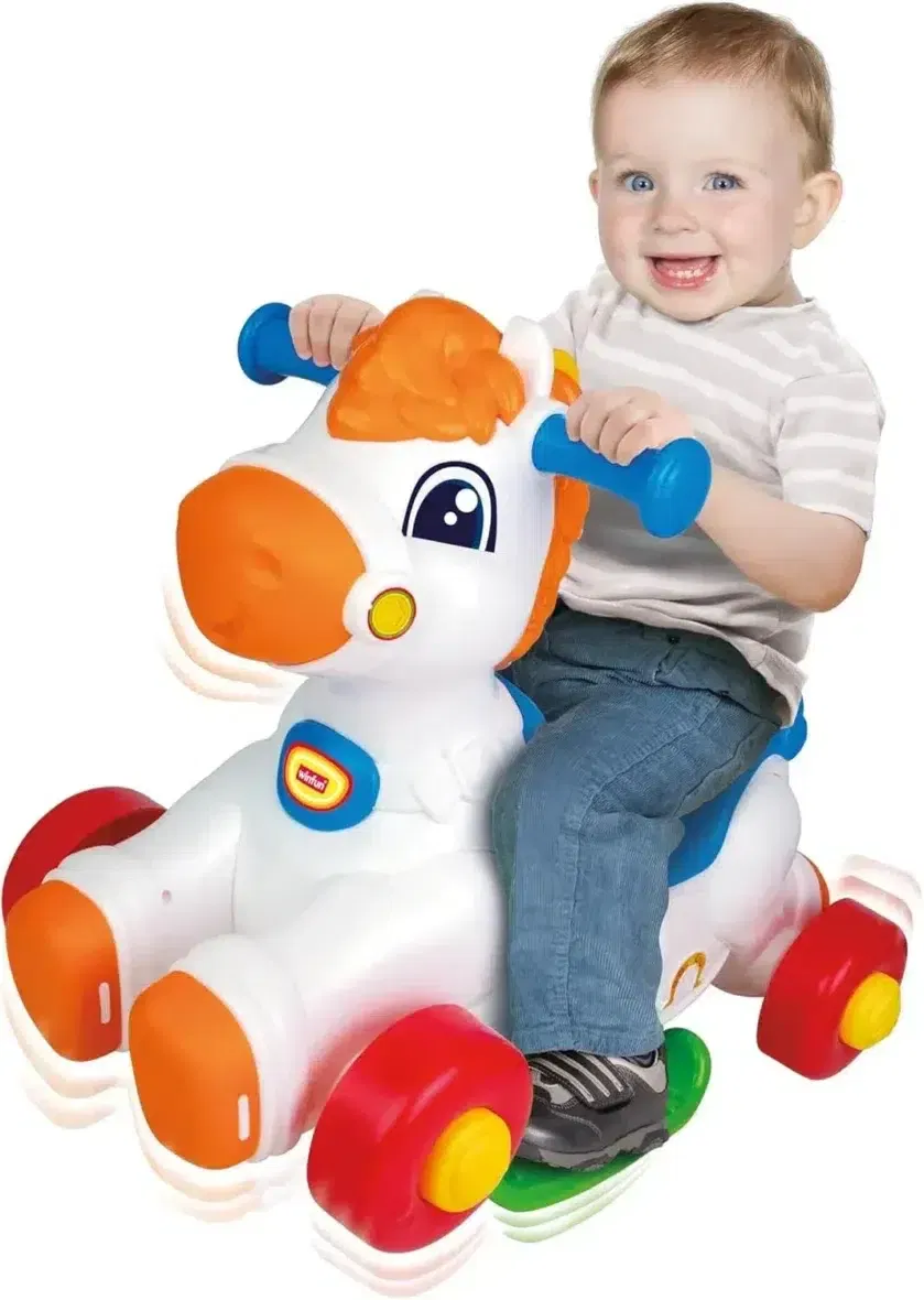 Bebemaman Winfun Cheval à bascule Junior Rider 3