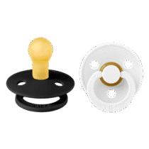 Retrouvez Bibs Lot de 2 Sucettes Noir/Blanc 0-6 mois aux meilleurs prix sur Bebemaman.ma . Livraison à domicile partout au Maroc.