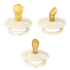 Retrouvez Bibs Lot de 3 Sucettes Ronde-Anatomique-Symétrique Ivory 0-6 mois aux meilleurs prix sur Bebemaman.ma . Livraison à domicile partout au Maroc.