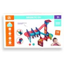 Jouet magnétique constructif éducatif pour les enfants. Coordination œil-main, imagination spatiale créative et jeu multiple.