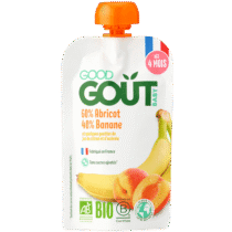Retrouvez Good Goût Gourde Fraise Banane - dès 4 mois aux meilleurs prix sur Bebemaman.ma ! Livraison à domicile au Maroc