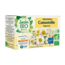 Retrouvez Jardin Bio Infusion Camomille 28G aux meilleurs prix sur Bebemaman.ma . Livraison à domicile partout au Maroc. Paiement à la livraison.