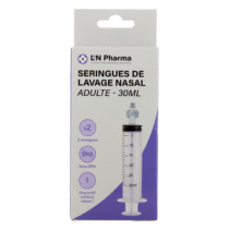 Retrouvez L2N Lot de 2 Seringues Adulte pour Lavage Nasal 30ml aux meilleurs prix sur Bebemaman.ma . Livraison à domicile partout au Maroc. Paiement à la livraison.