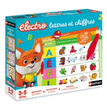 Retrouvez Nathan Electro Lettres et chiffres 3-5 ans aux meilleurs prix sur Bebemaman.ma . Livraison à domicile partout au Maroc. Paiement à la livraison.