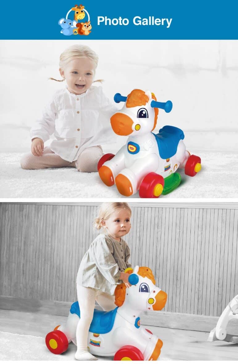 Winfun Cheval à bascule Junior Rider 2